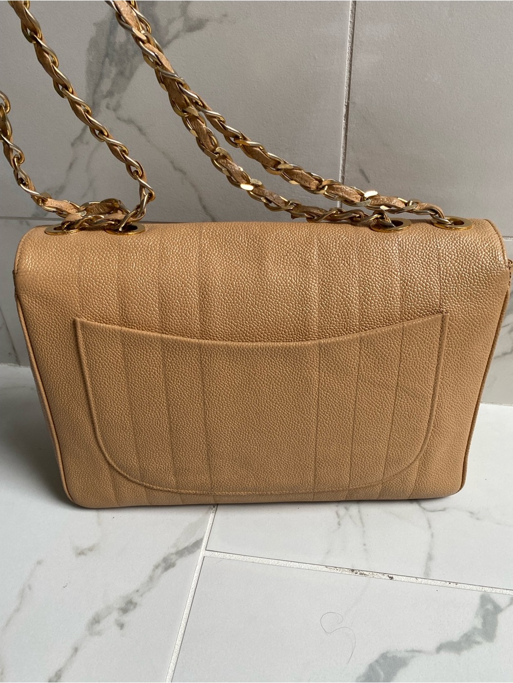 CHANEL Vintage Caviar Jumbo Flap Bag - Picture 2 of 14
